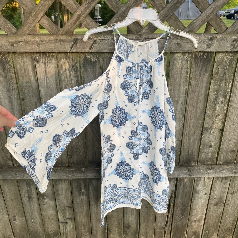 forever 21 paisley dress